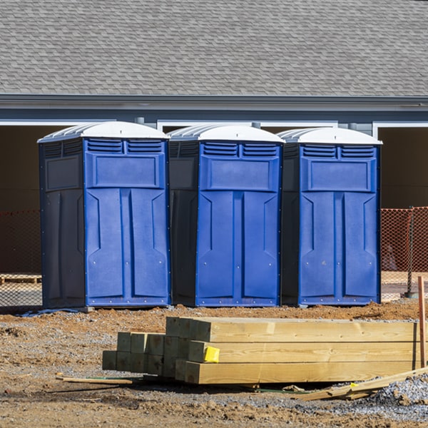 are there different sizes of portable restrooms available for rent in McCrory Arkansas